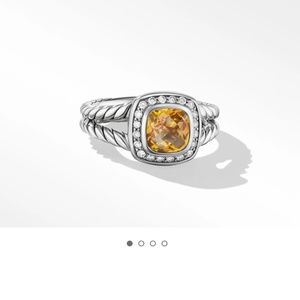 David Yurman Petite Albion Ring - Citrine